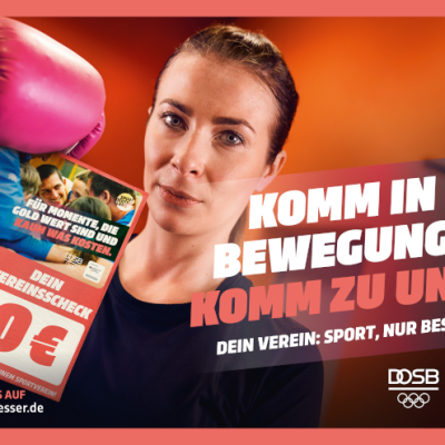 Hol dir deinen Sportvereinsscheck!