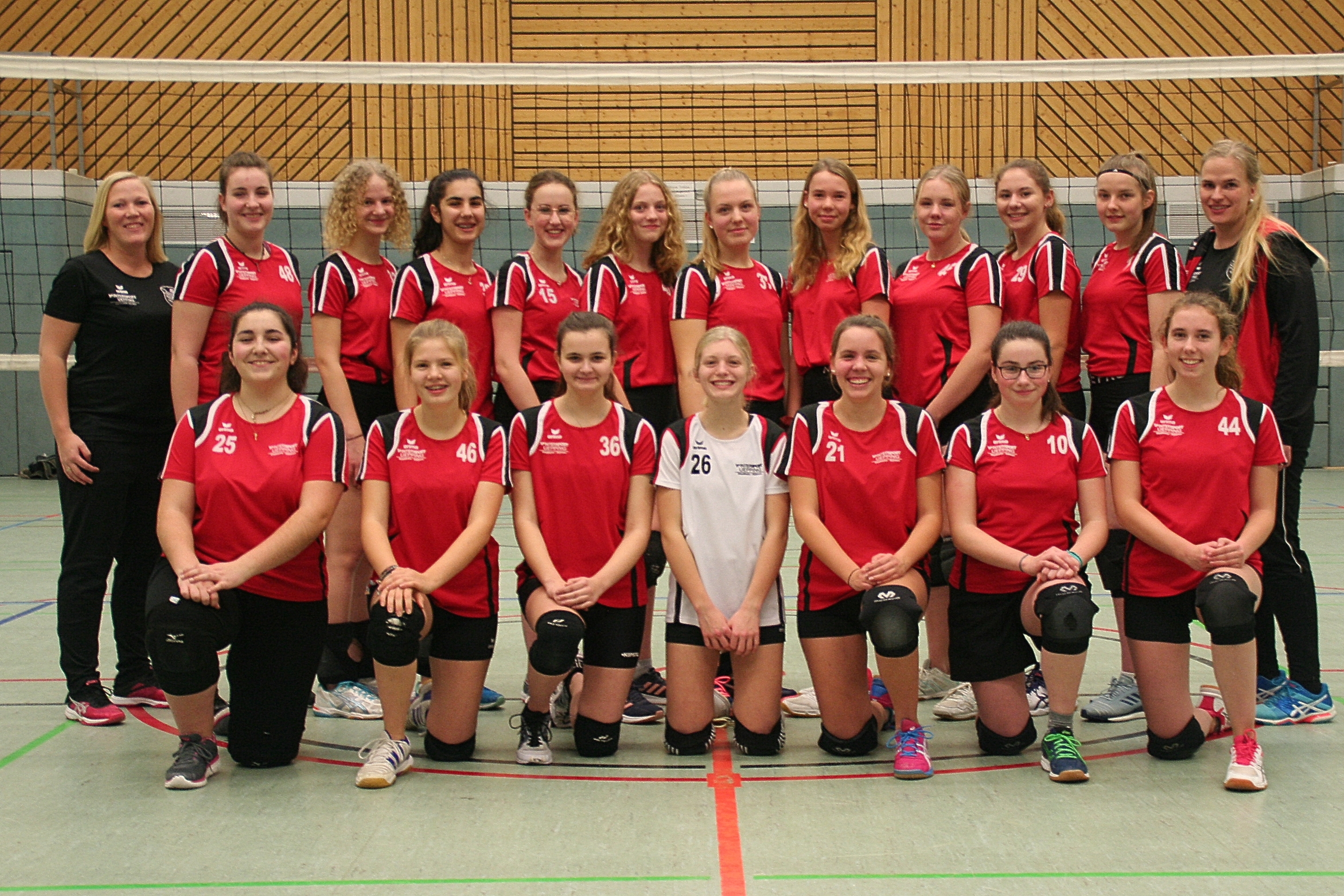 2019 2020 Volleyball BII Jugend Mannschaftsfoto