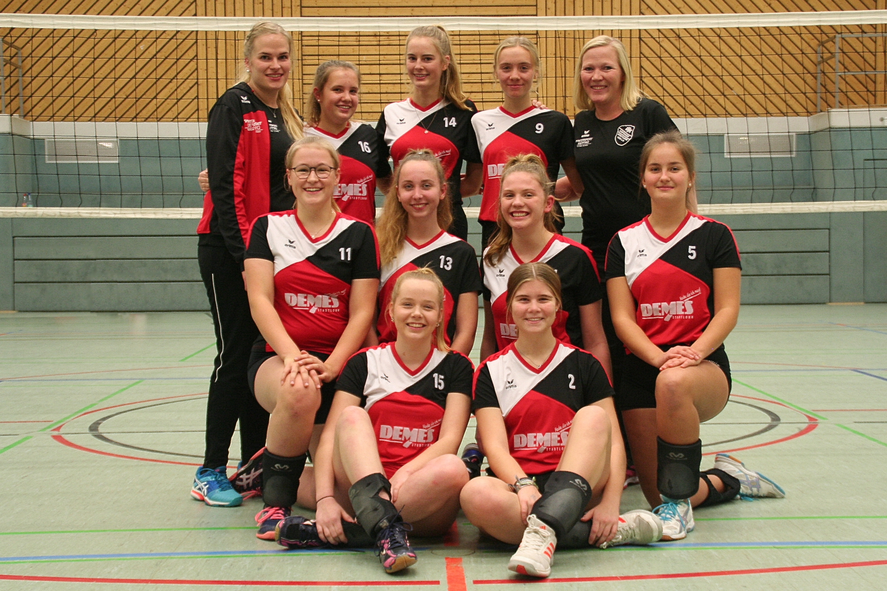 2019 2020 Volleyball BI Jugend Mannschaftsfoto