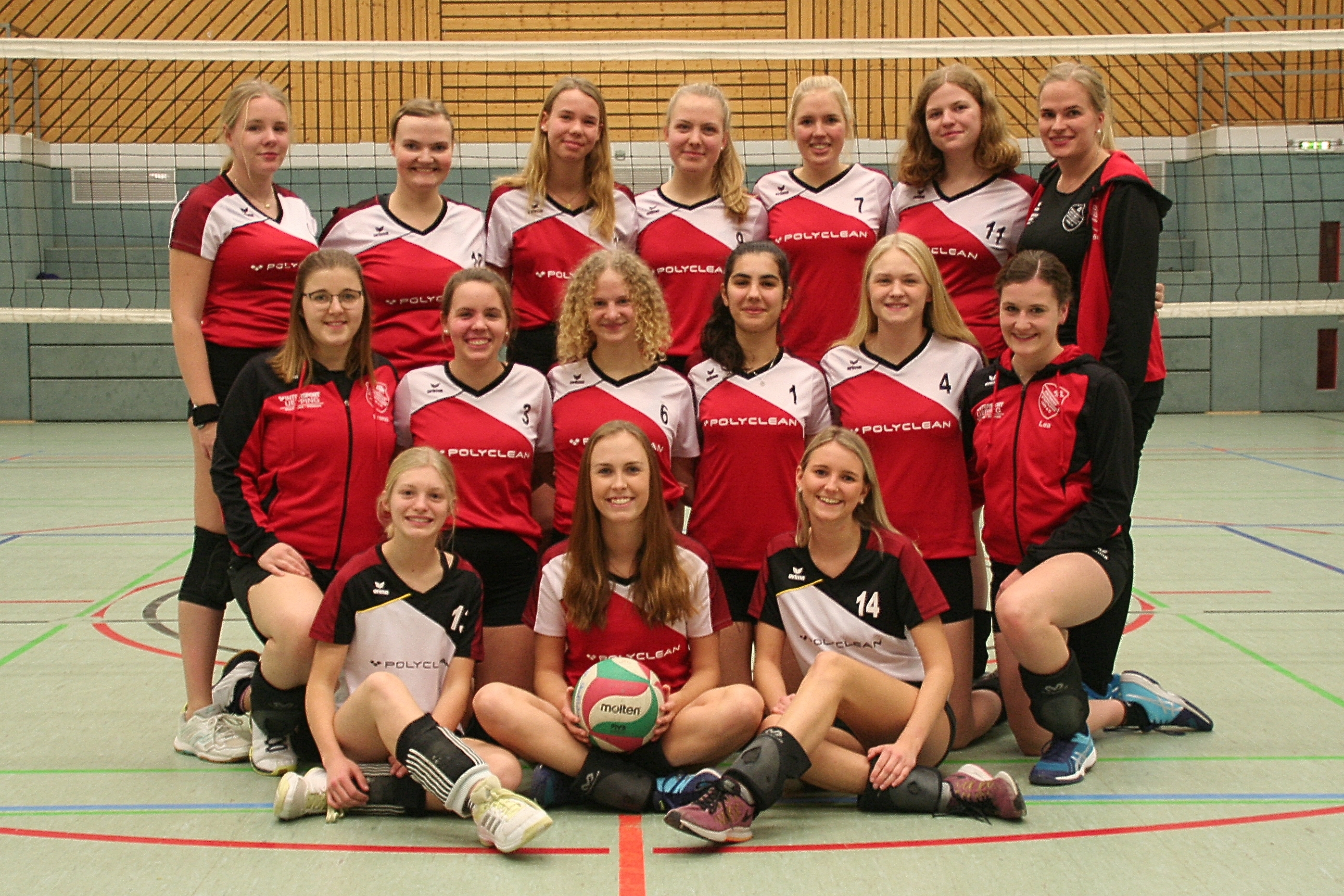 2019 2020 Volleyball Damen II Mannschaftsfoto