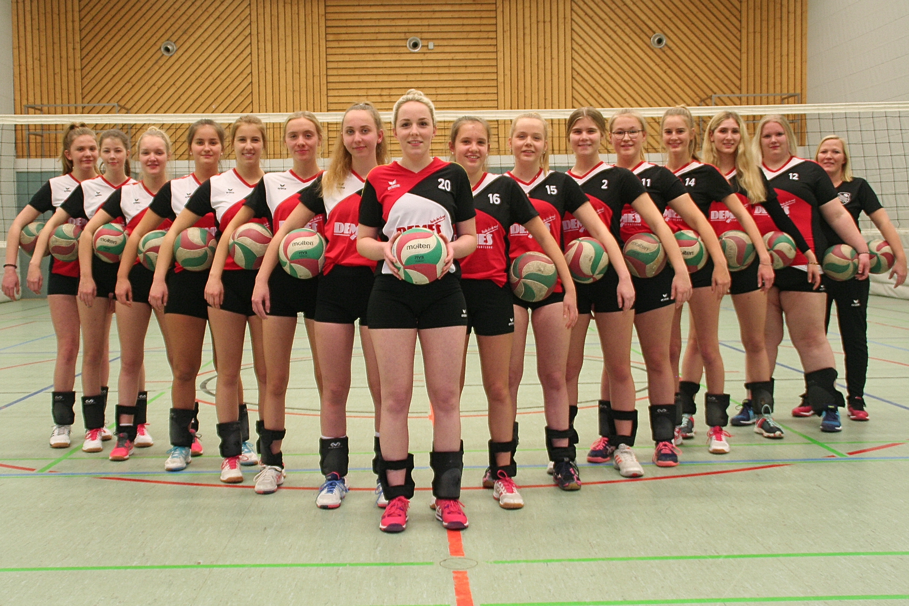 2019 2020 Volleyball Damen I Mannschaftsfoto